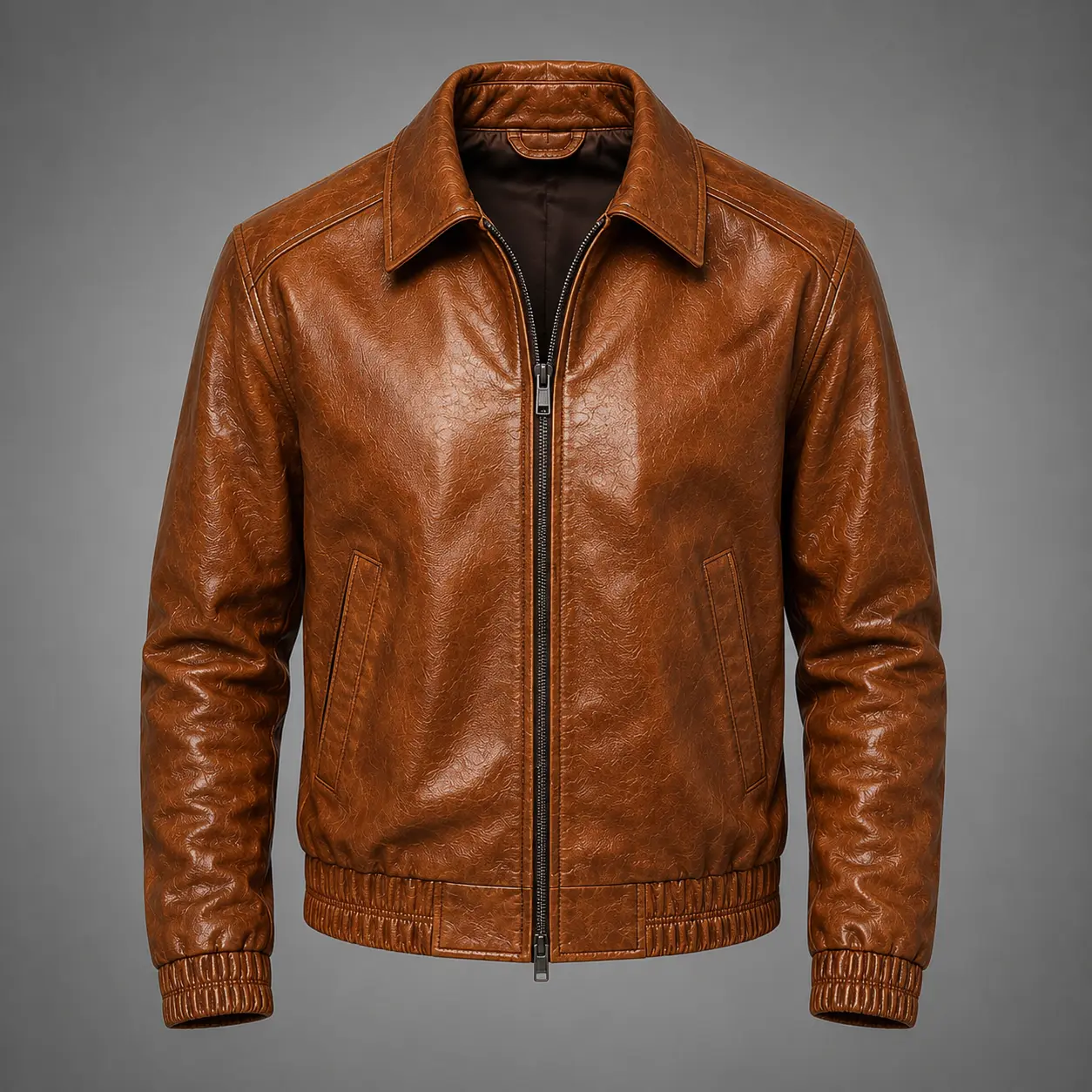 Men’s Brown Leather Jacket
