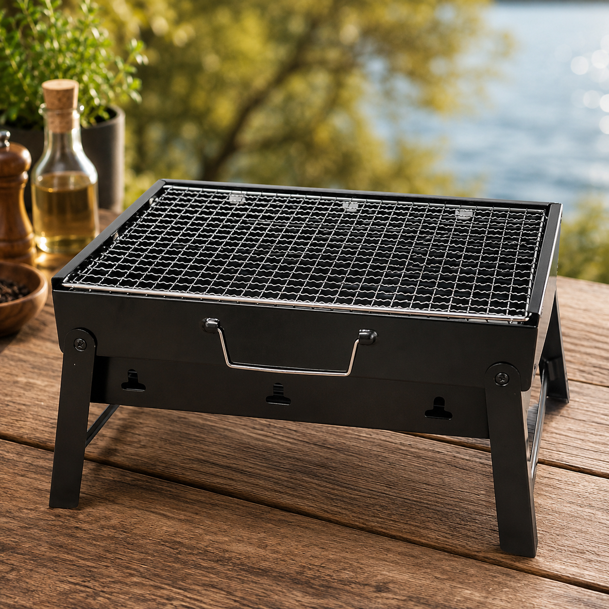Barbecue Portable au Charbon