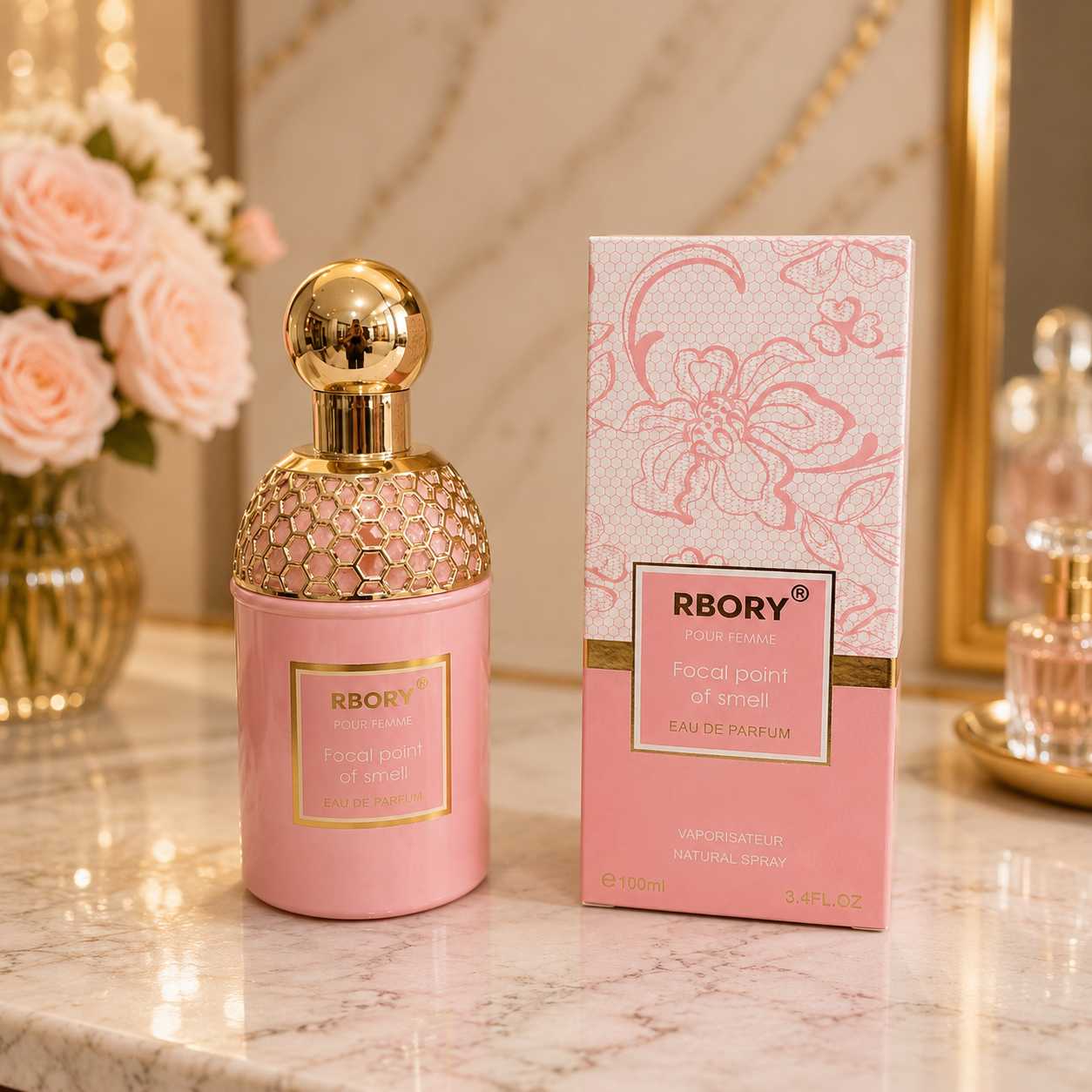 RBORY Eau de Parfum Florale pour Femme
