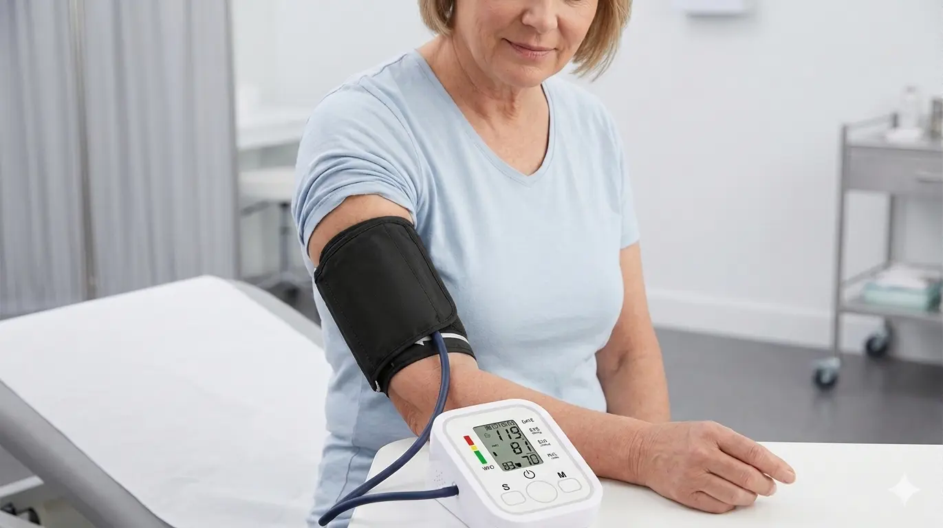 Automatic Digital Upper Arm Blood Pressure Monitor