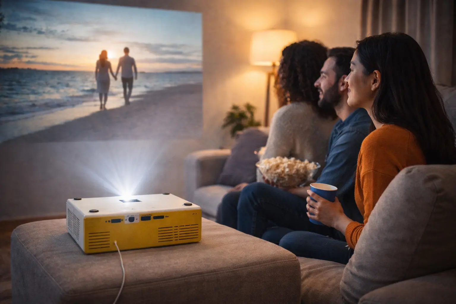 Mini LED Projector – Portable HD Multimedia Projector