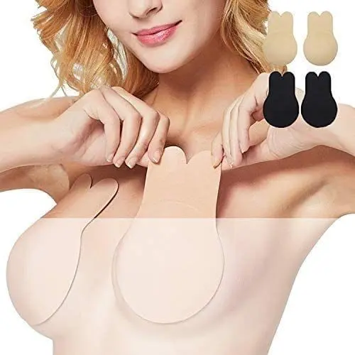 Invisible Push-Up Bra – Strapless Adhesive Bra