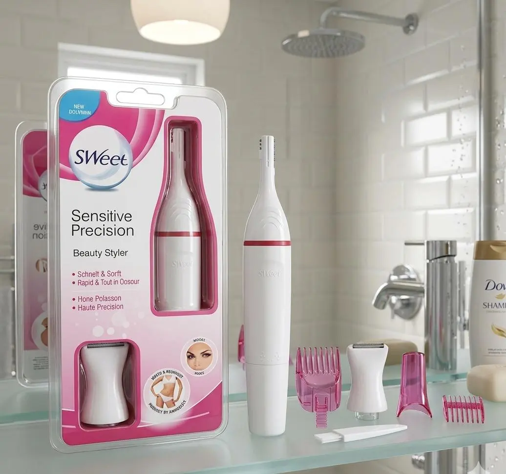 3-in-1 Precision Trimmer – Face & Body Hair Remover