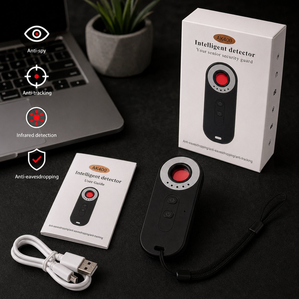SafeGuard Pro™ Éthylotest Électronique Portable