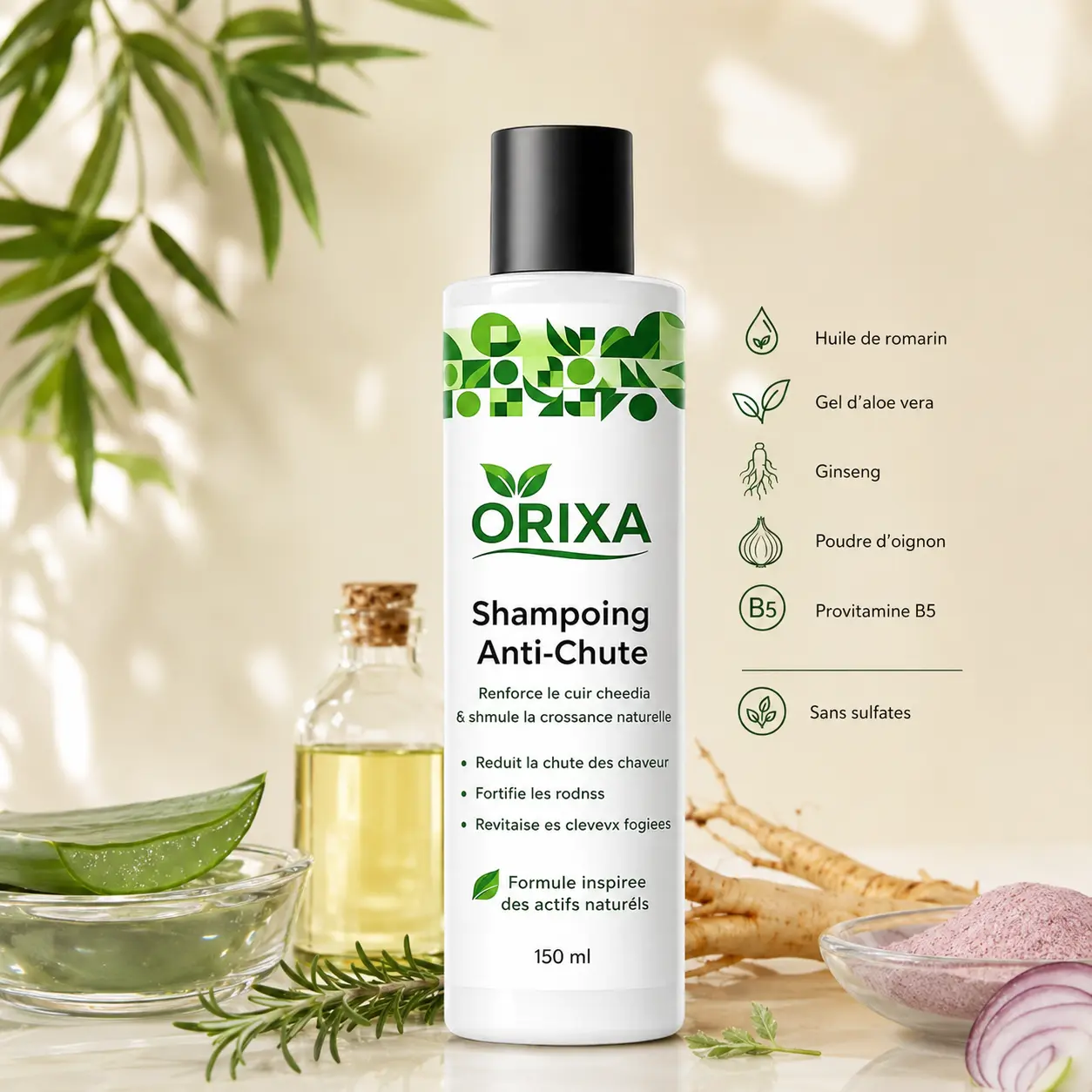 شامبو ORIXA المضاد لتساقط الشعر