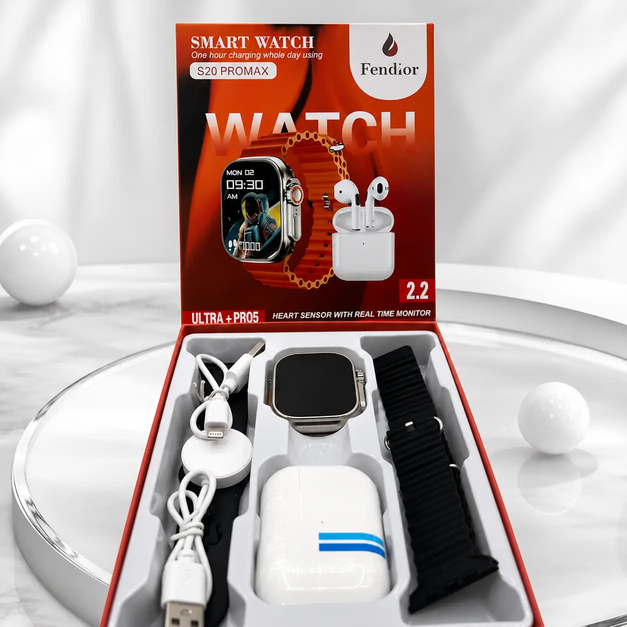 S20 ProMax Smart Watch Set
