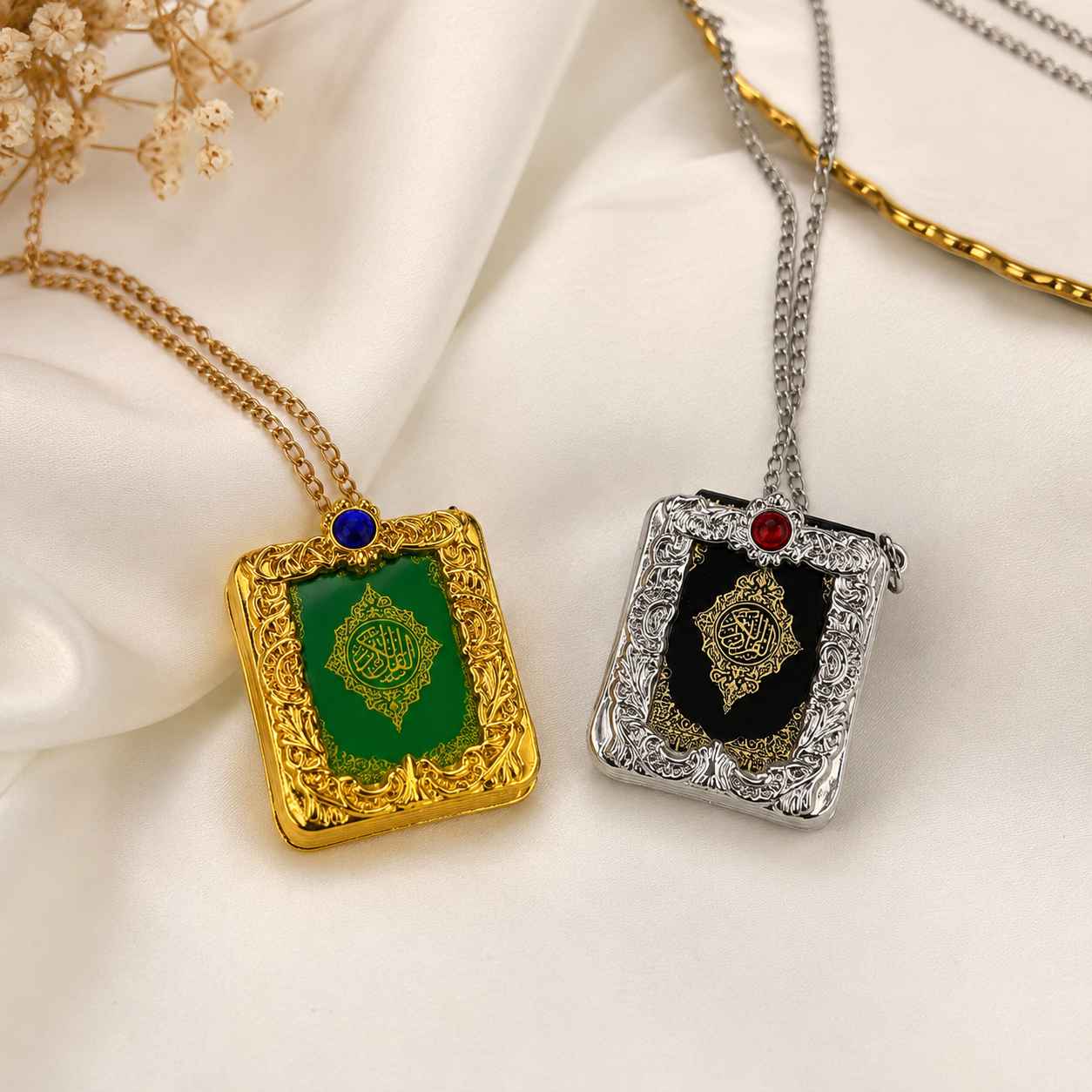 Luxury Mini Quran Car Hanging Ornament  (1 pc)